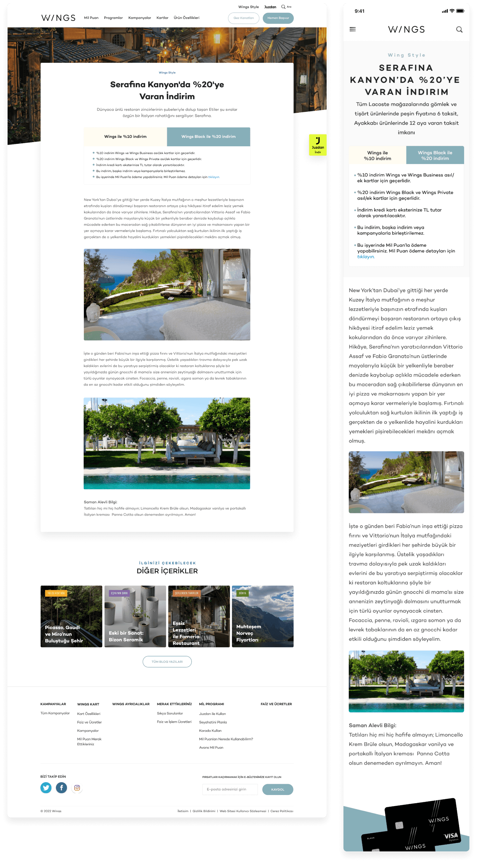 Content sections, restructured